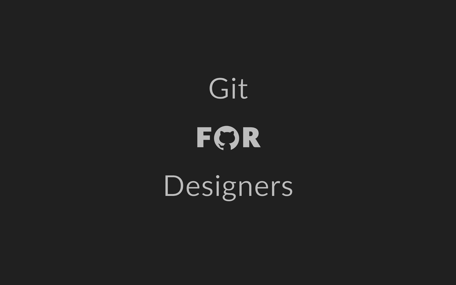 Git for Designers — a lesson shown in both writing directions, with the Git command staying left-to-right in each